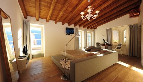 Suite junior, terraza, vistas al lago
