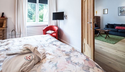 Apartamento Deluxe, 2 habitaciones, vistas al jardín