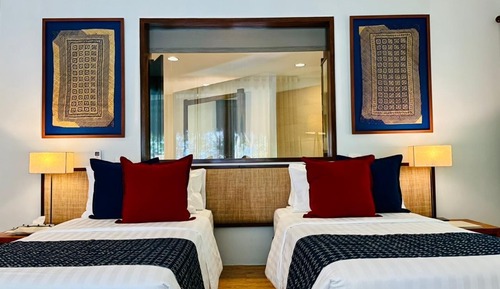 Habitación Deluxe con 2 camas individuales, vistas al mar