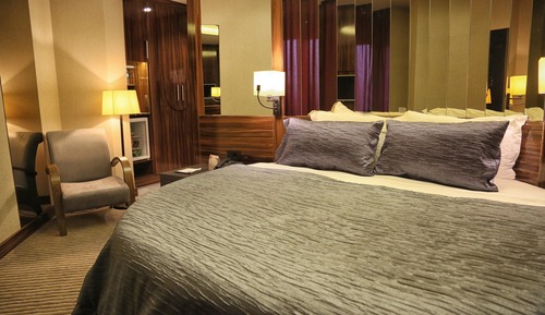 Habitación Deluxe, 1 cama de matrimonio, fumadores (Round Bed)