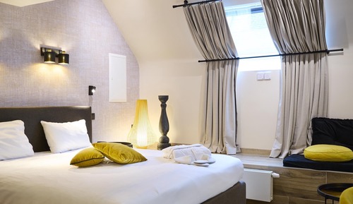 Chambre double avec Baignoire spa
