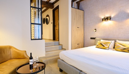 Chambre double avec Baignoire spa