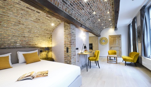 Chambre double avec Baignoire spa