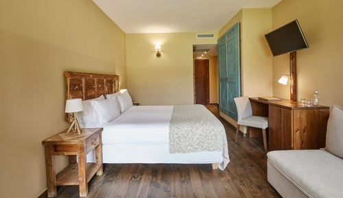 Habitación doble superior, en la zona del jardín