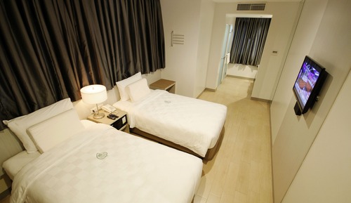 Habitación estándar con 2 camas individuales, 2 camas individuales