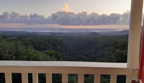 Habitación panorámica doble, balcón (Aircon)