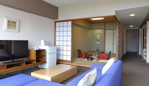 Habitación superior con 2 camas individuales, no fumadores (Japanese-Western-Style)