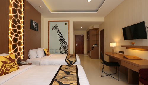 Habitación Deluxe con 2 camas individuales (Giraffe)