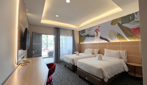 Habitación Deluxe con 2 camas individuales (Cendrawasih)