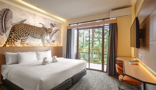 Habitación ejecutiva, 1 cama de matrimonio grande (Leopard)