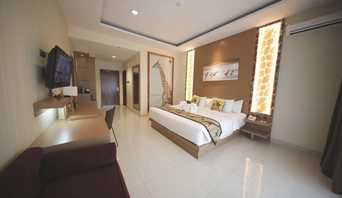 Habitación Deluxe, 1 cama de matrimonio grande (Giraffe)