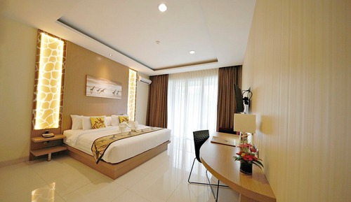 Habitación ejecutiva, 1 cama de matrimonio grande (Giraffe)