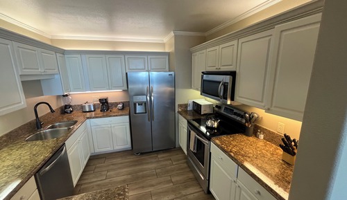 Apartamento Deluxe, 3 habitaciones, cocina, vistas al lago