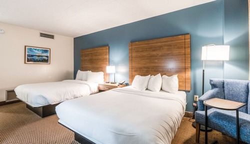 Habitación estándar, 2 camas de matrimonio, no fumadores