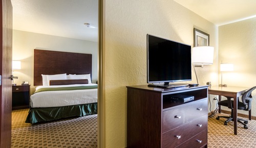 Suite, 1 cama de matrimonio grande con sofá cama, no fumadores (Extended Stay)