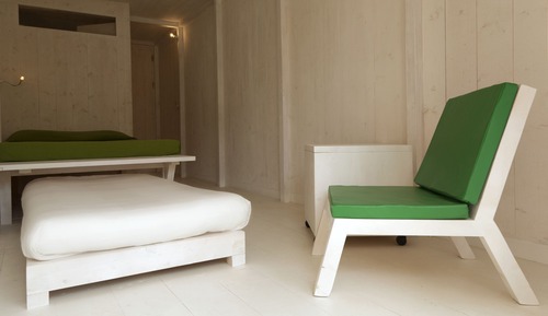Habitación con 2 camas individuales