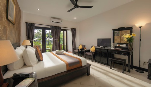 Habitación Deluxe doble, vistas al jardín