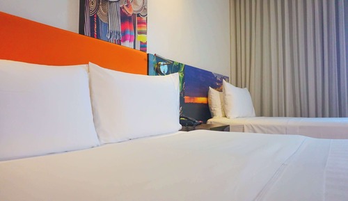 Habitación, varias camas, no fumadores