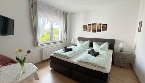 Habitación con 1 cama doble o 2 individuales