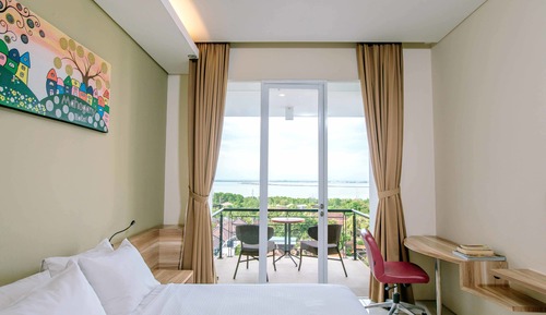 Habitación Deluxe con 2 camas individuales, vistas a la bahía