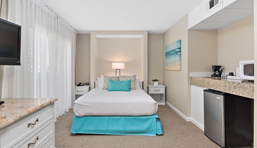 Estudio, 1 cama de matrimonio con sofá cama