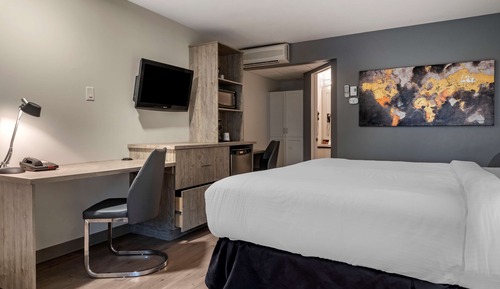 Habitación estándar, 1 cama de matrimonio grande, no fumadores, frigorífico y microondas