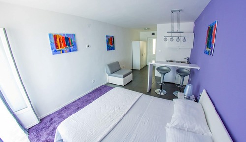 Suite estudio de diseño, terraza, vistas al mar