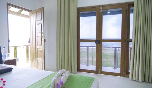 Bungalow Deluxe, balcón, vistas al mar