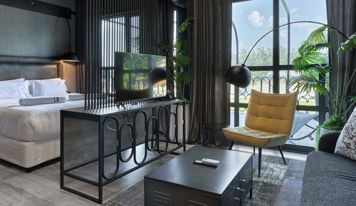 Suite sénior, balcón