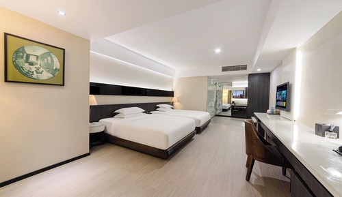 Habitación cuádruple familiar, 2 camas de matrimonio