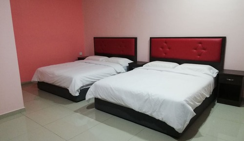 Habitación cuádruple Deluxe, 2 camas de matrimonio