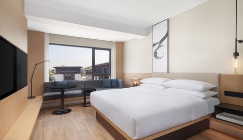 Habitación estándar, 1 cama de matrimonio grande, vistas a la ciudad