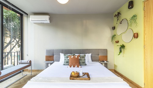 Apartamento superior, balcón