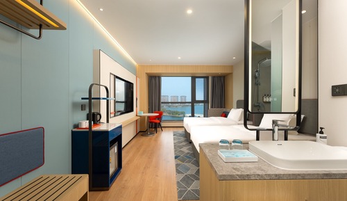 Habitación estándar, 2 camas individuales, vistas al lago (Smart Room)
