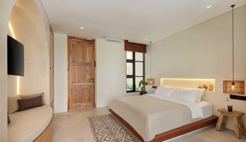 Villa, 1 cama de matrimonio grande, vistas a la piscina