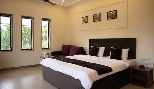 Habitación Signature, 1 cama de matrimonio grande con sofá cama, balcón, vistas a la montaña