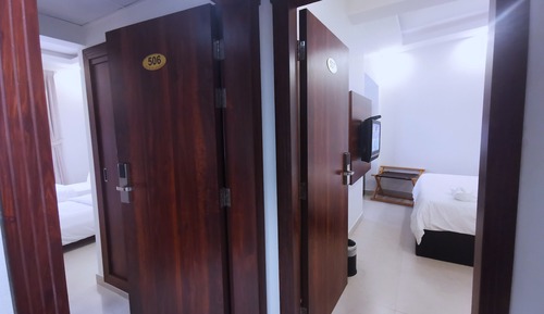 Habitación familiar con 1 cama doble o 2 individuales