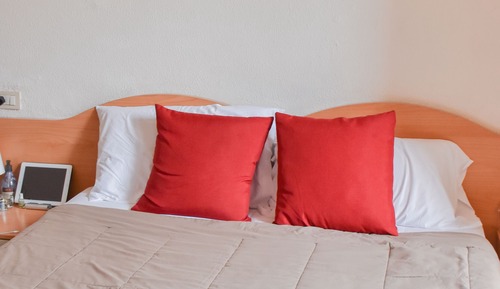 Habitación básica con 1 cama doble o 2 individuales