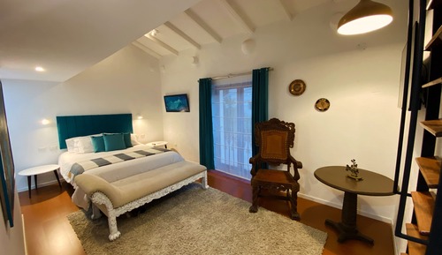 Habitación triple Deluxe, patio, vistas al valle