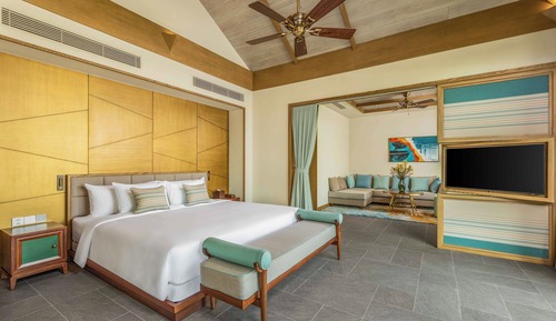 Villa, 2 habitaciones, piscina privada, vistas al jardín