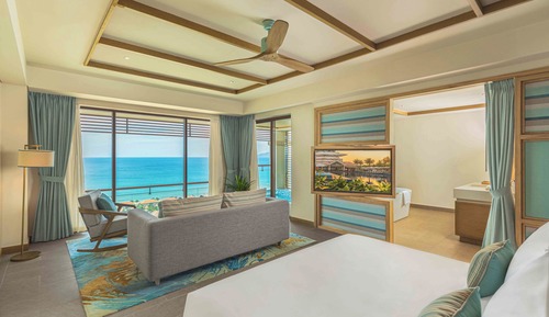 Suite, 1 cama de matrimonio grande, piscina privada, vistas al mar