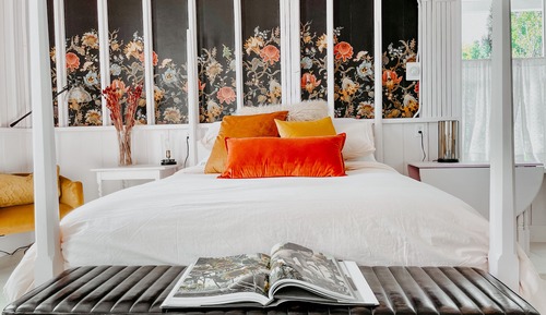 Estudio de diseño, 1 cama de matrimonio