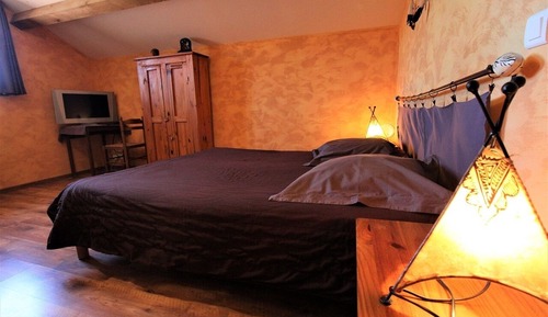 Habitación estándar doble, baño privado (Indienne)