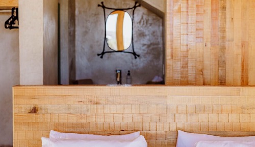 Cabaña, 1 cama de matrimonio