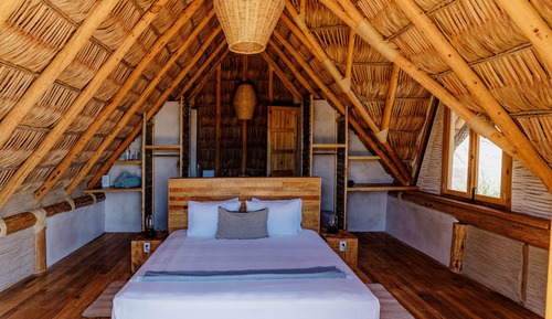 Cabaña, 1 cama de matrimonio grande