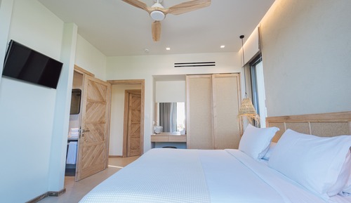Villa ejecutiva, 2 habitaciones, piscina privada, vistas al mar