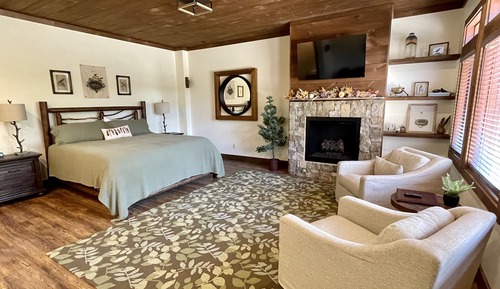 Habitación individual Premium, 1 cama de matrimonio grande, bañera, vistas al jardín