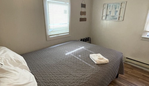 Cabaña básica, 1 cama de matrimonio