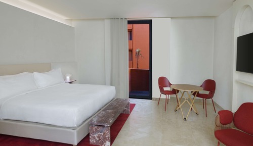 Habitación, 1 cama de matrimonio grande, accesible para personas con discapacidad