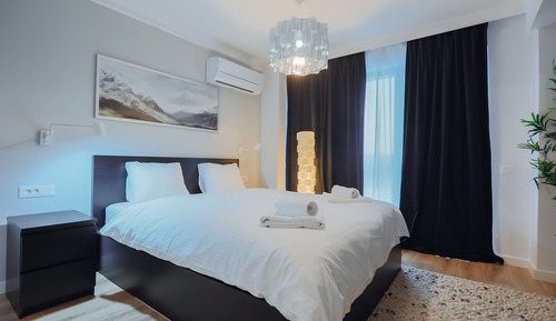 Apartamento exclusivo, 1 cama de matrimonio con sofá cama